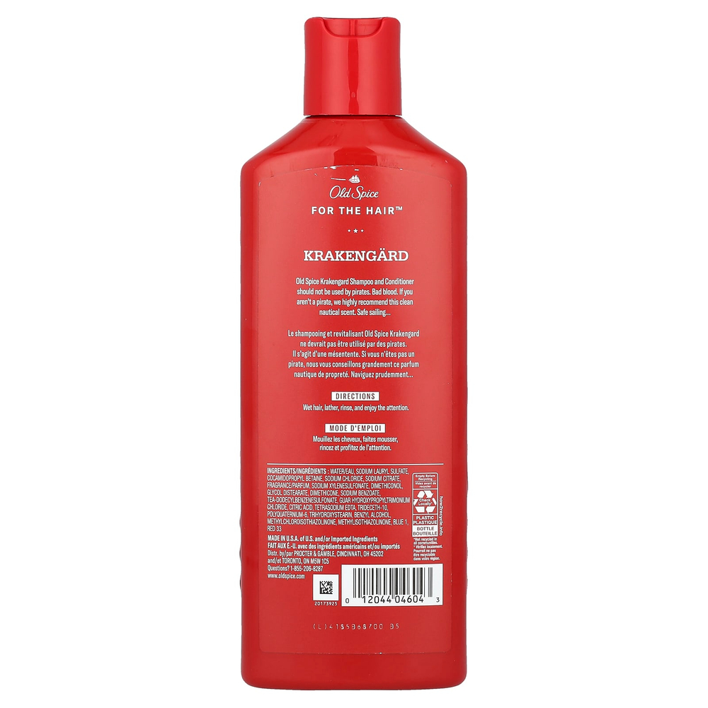 Old Spice, Шампунь и кондиционер 2 в 1, Krakengard, 400 мл (13,5 жидк. Унции)