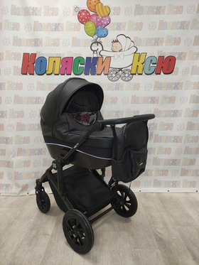 Коляска модульная 3в1 Farfello Molly Trio черный