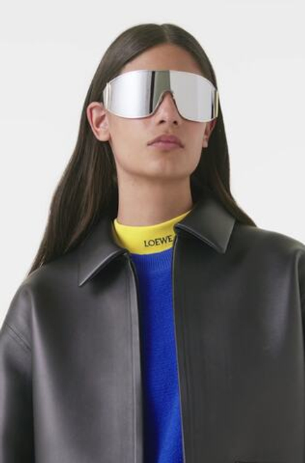 Loewe Солнцезащитные очки Speed ​​Mask, золотой/серебряный