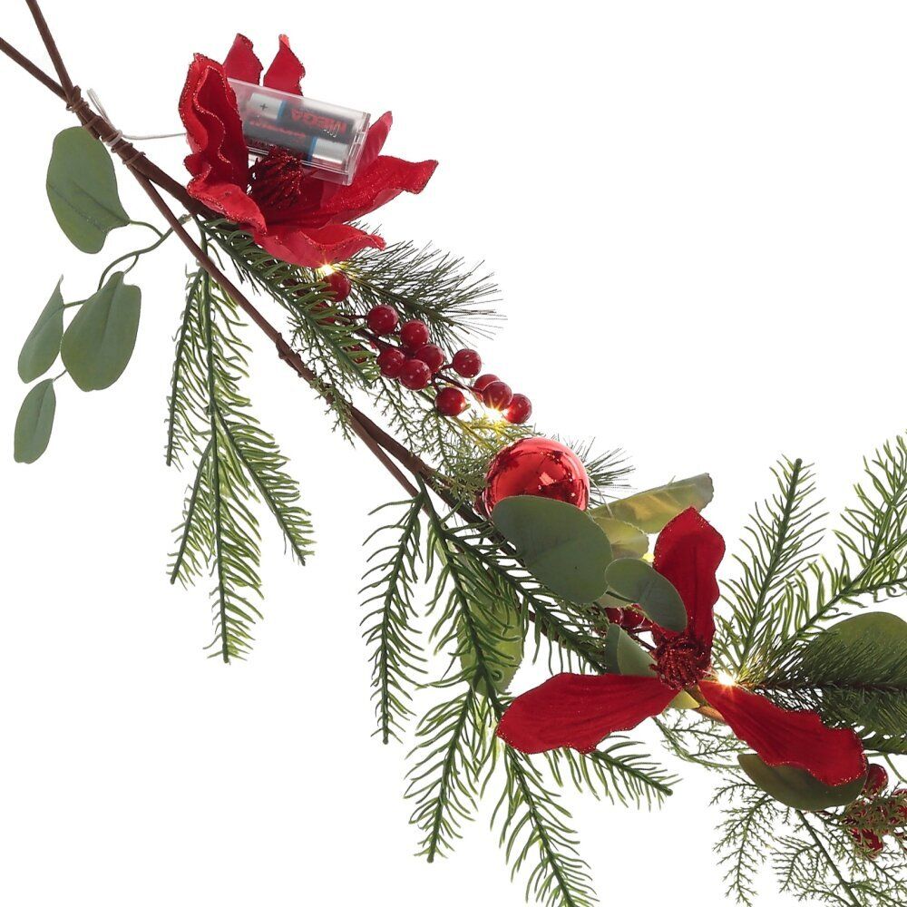 GAEM Изделие декоративное "Гирлянда" (подсвет, 2хАА, н/п), L23 W23 H157 см