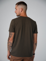 Купить футболка провинция мужская хаки зеленая