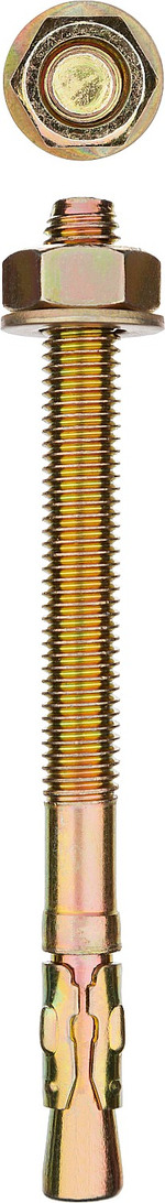 ЗУБР М12 х 100 мм, 25 шт, клиновой анкер (302032-12-100)