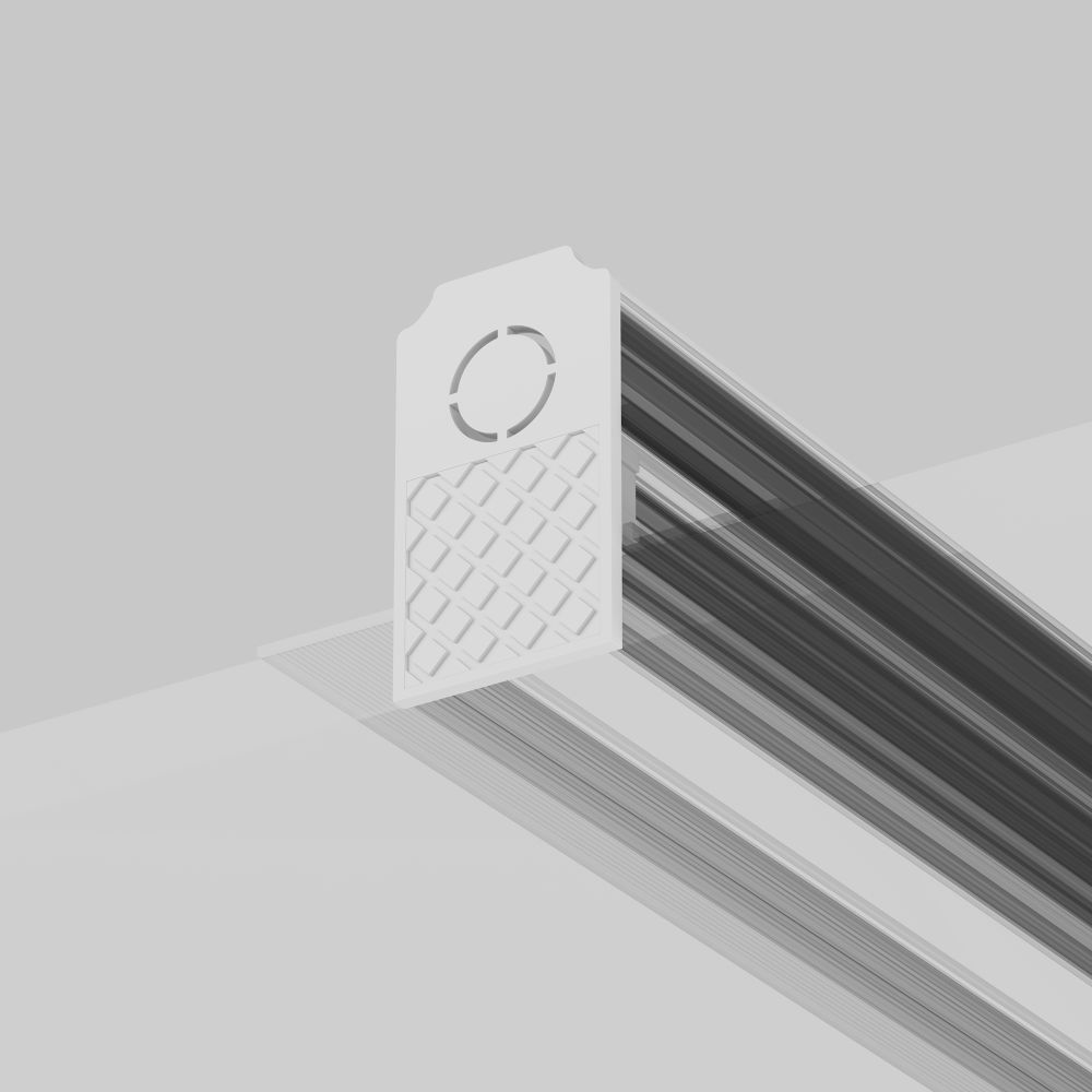 Заглушка торцевая для магнитных треков Maytoni Exility TRA034EC-42W