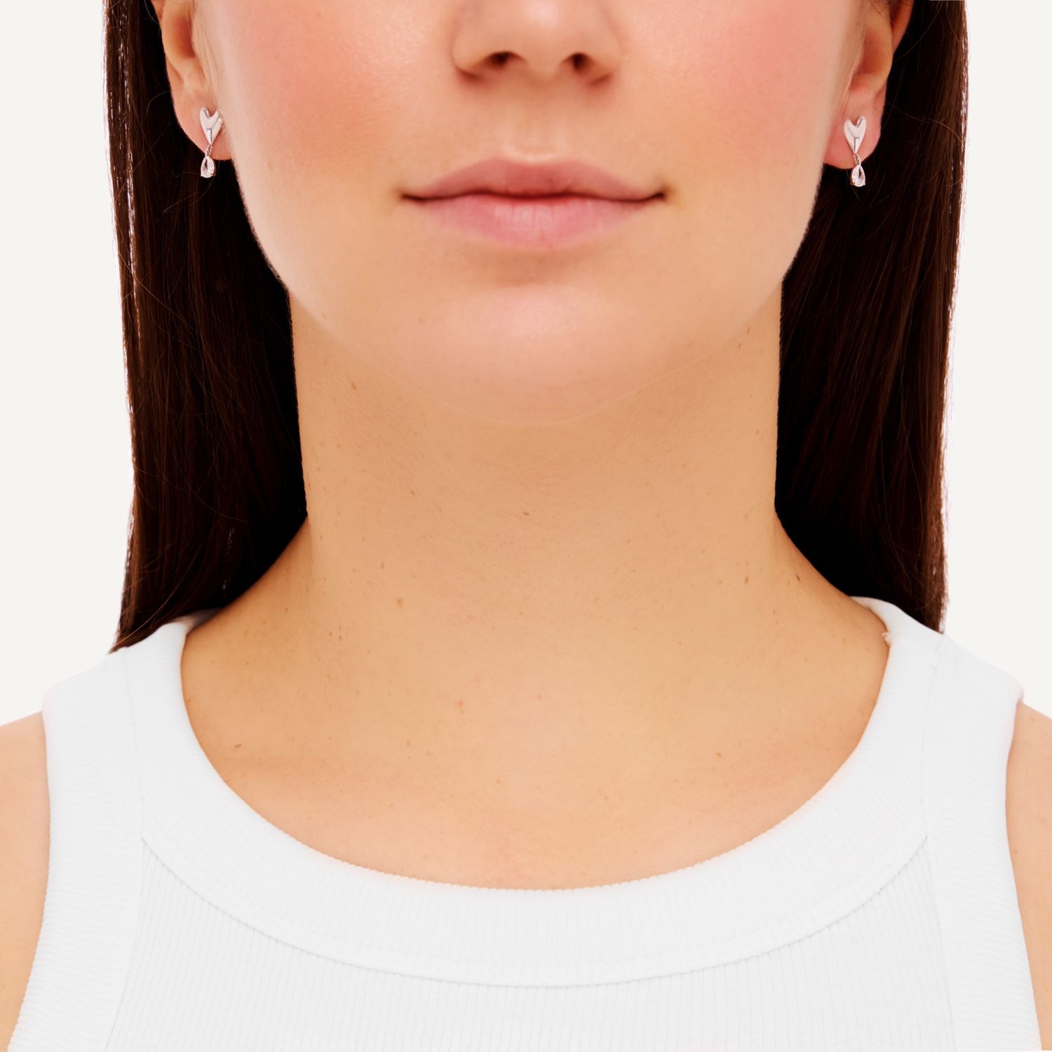 Серьги Dripping Heart Earrings