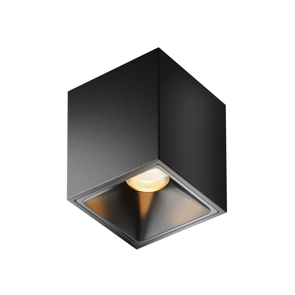 Светильник потолочный светодиодный Maytoni   C065CL-8W2.7K-SQ-B