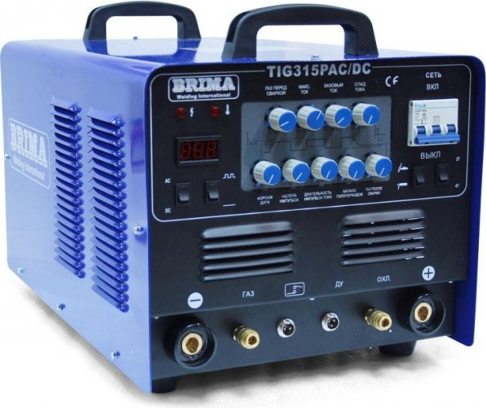 Аппарат аргонно-дуговой сварки Brima TIG 315Р АС/DC 0005684