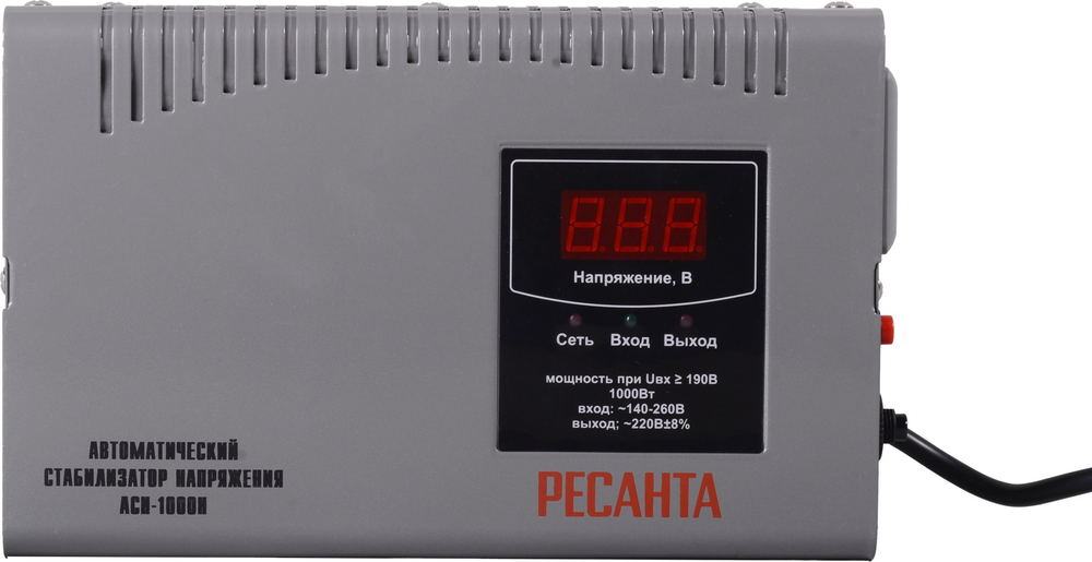 Стабилизатор напряжения Ресанта АСН-1000 Н