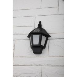 ЭРА Фасадный светильник Хром, на солнечной батарее, 3LED, 50lm