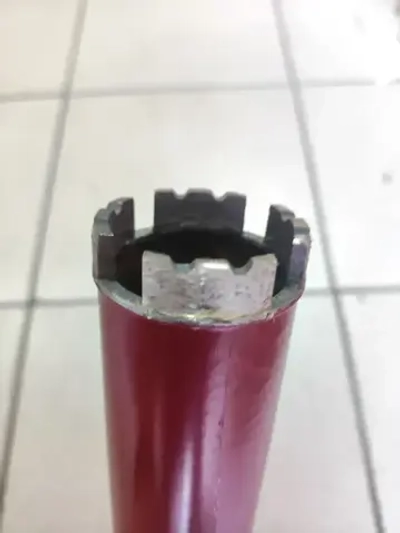 Коронка алмазная 46*450мм M22 (4 сегмента) мокрый рез Kannon