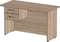 Стол письменный 2 ящика Стандарт- дуб сонома