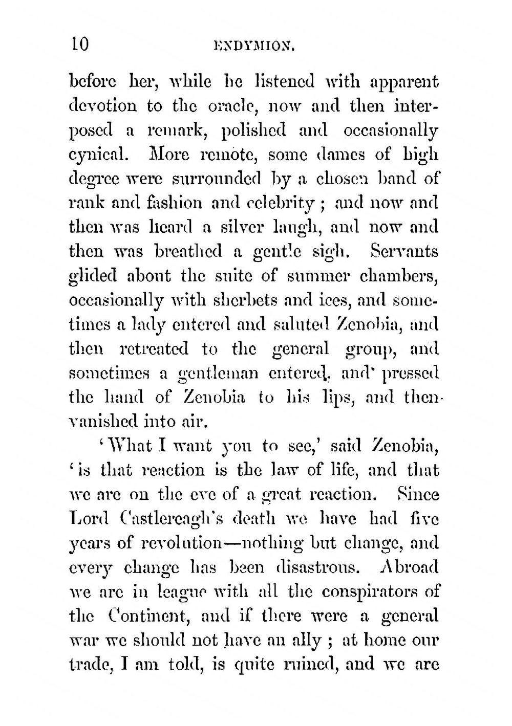 The Works of Benjamin Disraeli: Endymion. Volume 1 | Disraeli Benjamin