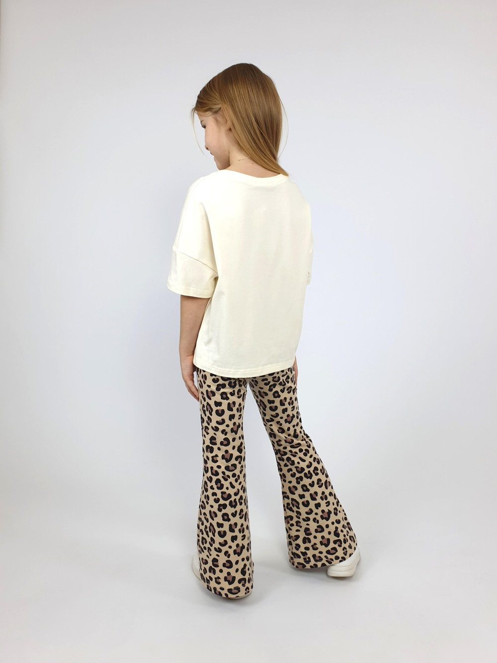 02-155-1 Комплект для девочки (футболка+ брюки)