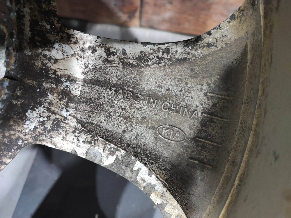 Диск колесный литой R17 Kia Sorento 2 (XM) 09-20 Б/У Оригинал 529102P270