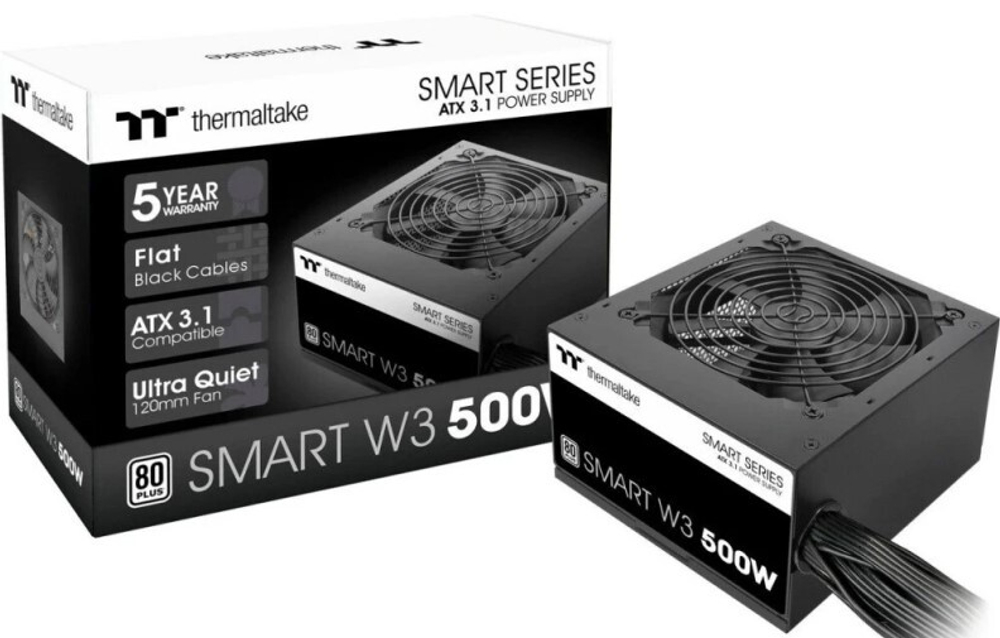 Блок питания ATX Thermaltake Smart W3 500