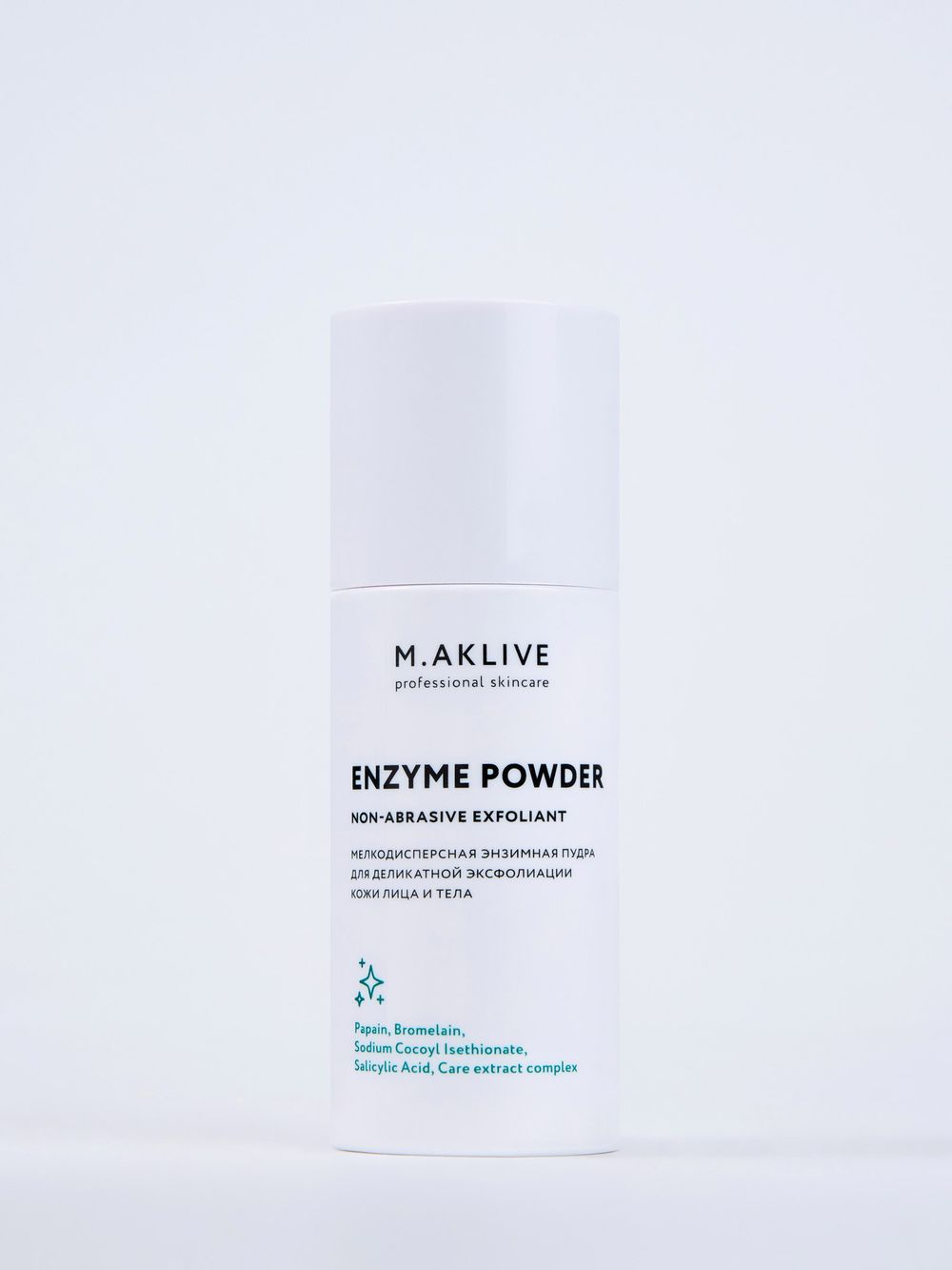 M.Aklive Enzyme powder, 50 g/Пудра энзимная"Неабразивный эксфолиант"