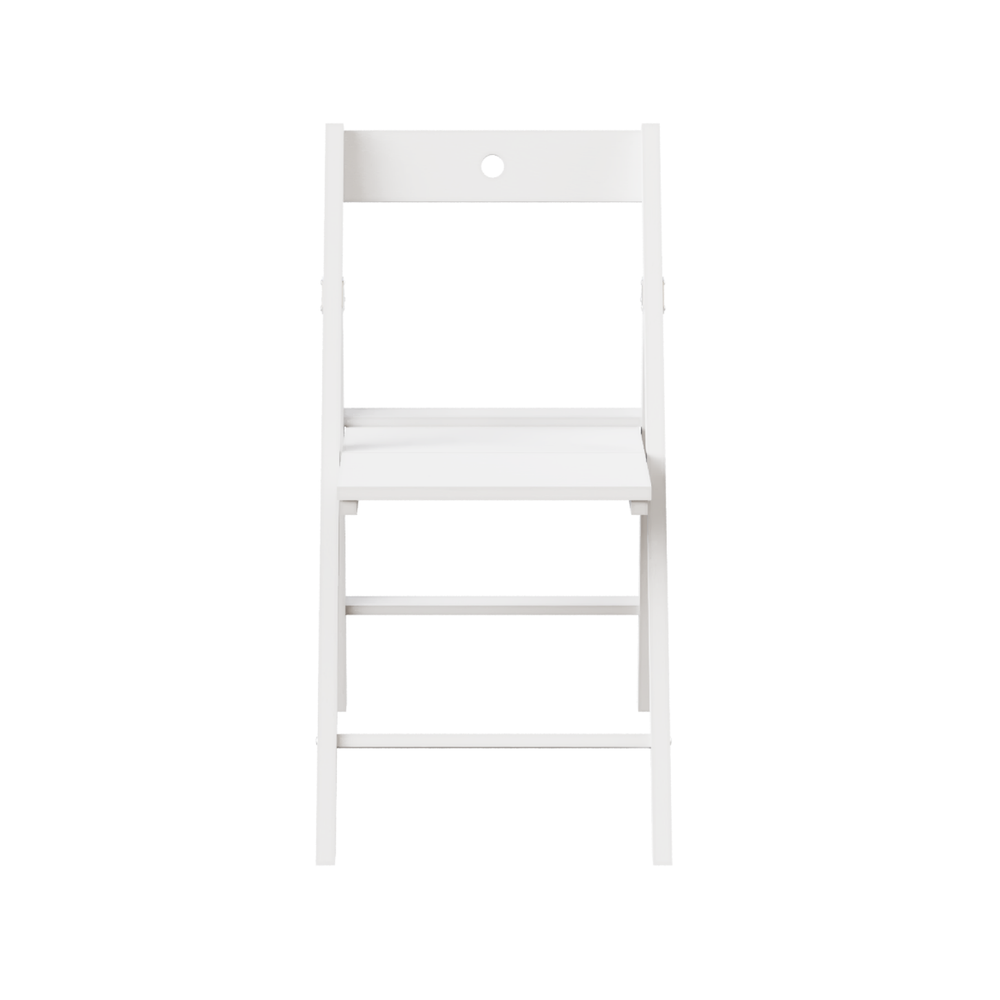 Стул раскладной LIBRA 2, цвет белый матовый