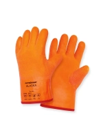 Перчатки рыболовные ALYASKA 30 см, крага,оранжевые,1 пара