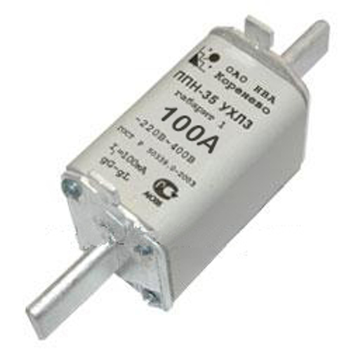 Плавкая вставка ППН35 100А габарит1