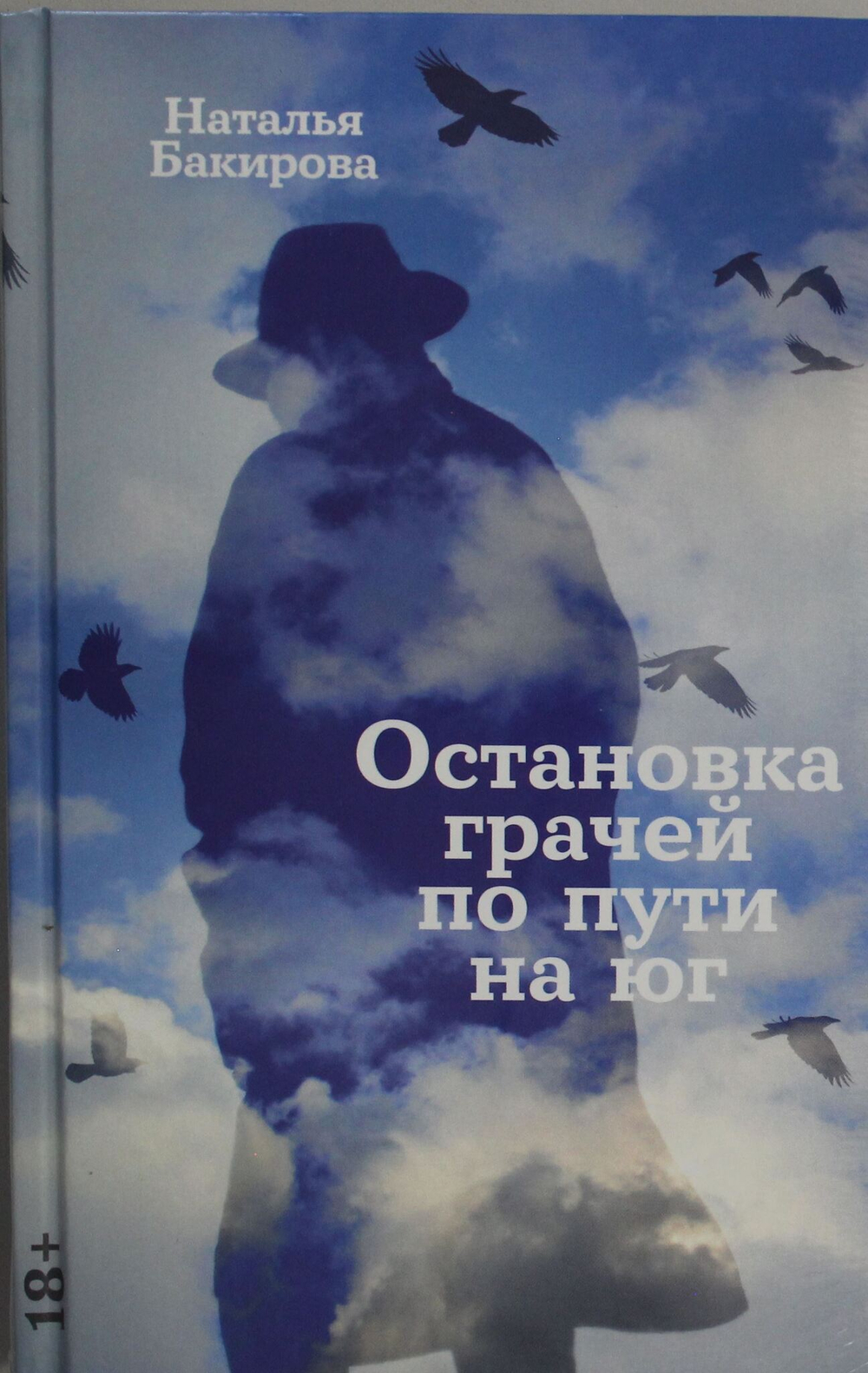Остановка грачей по пути на юг