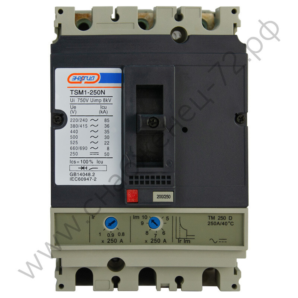Автоматические выключатели Энергия TSM1