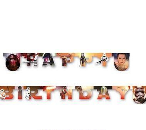 Гирлянда-Буквы Звездные Войны, 220см