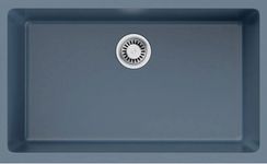Кухонная мойка OMOIKIRI Okinoshima 76-U/I-SB Natceramic/smoky blue (арт. 4997148)