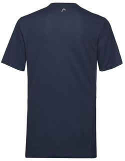 Футболка для мальчика теннисная Head Club Tech T-Shirt - dark blue