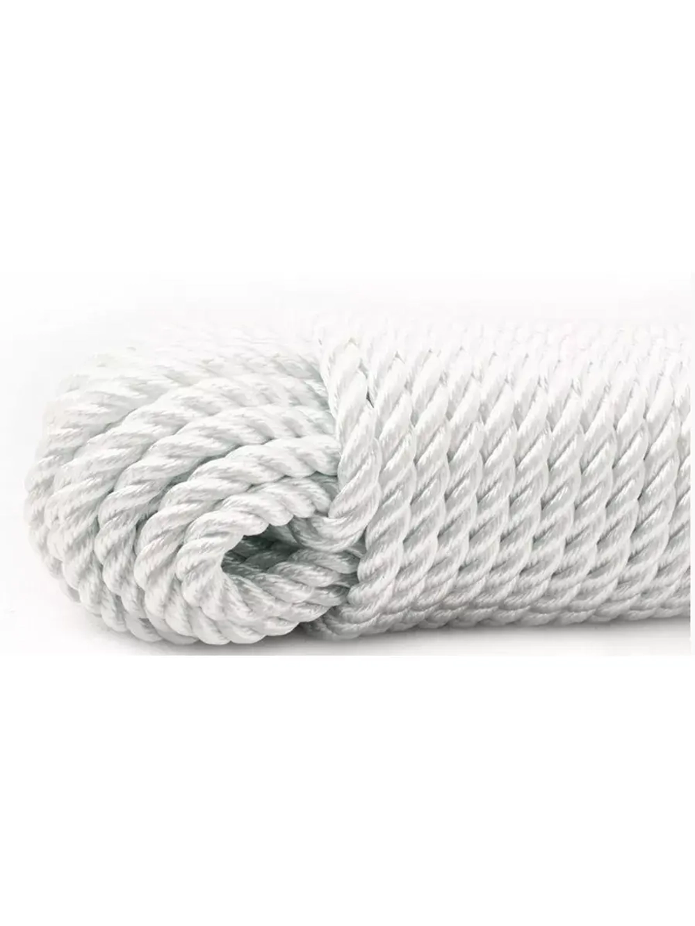 Швартовый трос ЯКОРНЫЙ 10,0 мм, черный, 30 м, евромоток