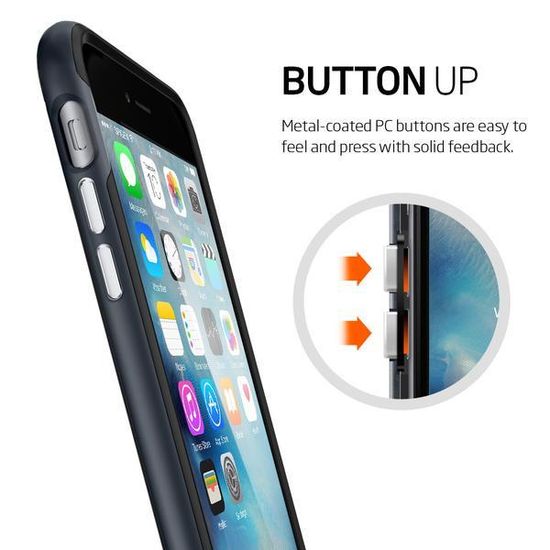 Sgp Spigen Case Neo Hybrid Metal Slate SGP11619 - Противоударная накладка для iPhone 6 / 6S