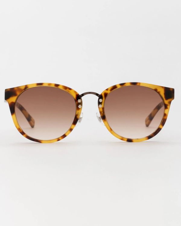 Очки солнцезащитные Moon 7 Tortoise / Gradient brown - фото 4