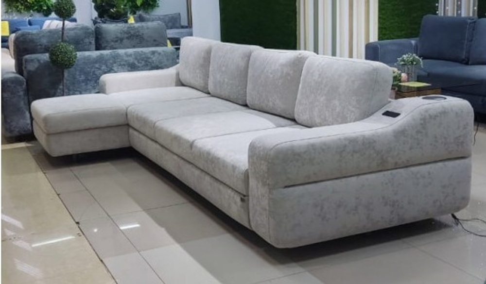 Диван-кровать угловой модульный МАРКО/угол7/аудиосистема REMO2