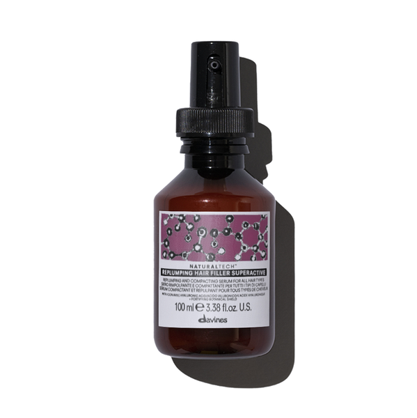 Davines Replumping Hair Filler Superactive 100мл - Филлер уплотняющий волосы