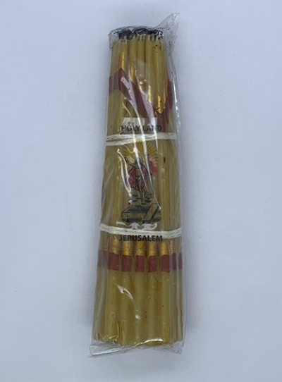 Свечи Иерусалимские цветные восковые