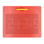 Магнитный планшет для рисования, обучающая магнитная доска "Magnetic Creative Drawing Board!" 714 шариков