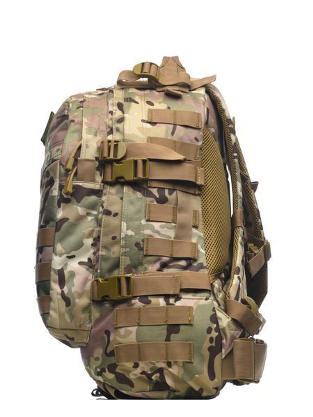 Тактический рюкзак HUNTSMAN RU 010, 45 л, ткань Оксфорд, Черный