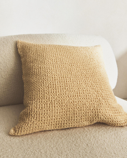 Zara Home наволочка декоративная из хлопка, зелёный · 1137/007