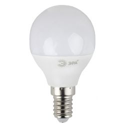 Лампочка светодиодная ЭРА STD LED P45-7W-827-E14 E14 / Е14 7Вт шар теплый белый свет