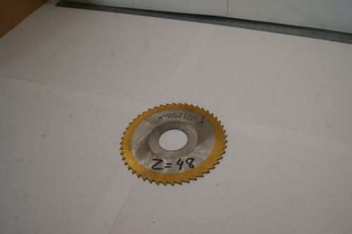 Фреза отрезная дисковая по металлу 100х1.6х27мм. z=48 Р6М5 СССР КИБ