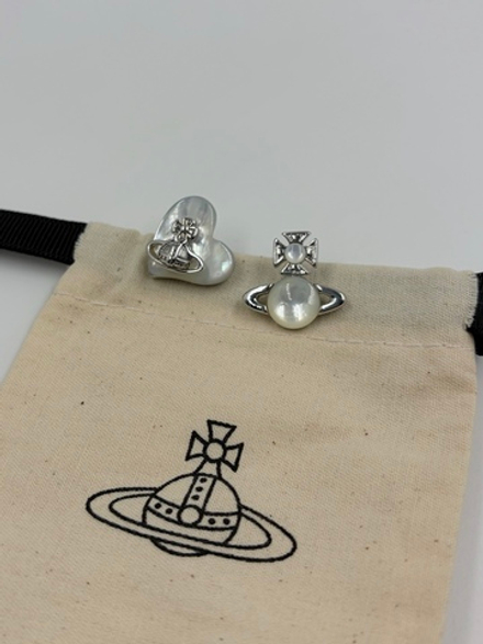 Серьги асимметричные Vivienne Westwood