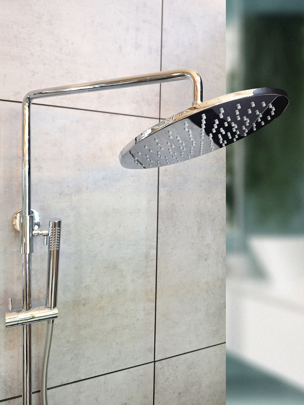 Душевая система с термостатом AltroBagno Intento 030420 Cr