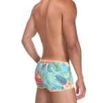 Мужские трусы боксеры бирюзовые с принтом Cosmos Colors FR30_OGR