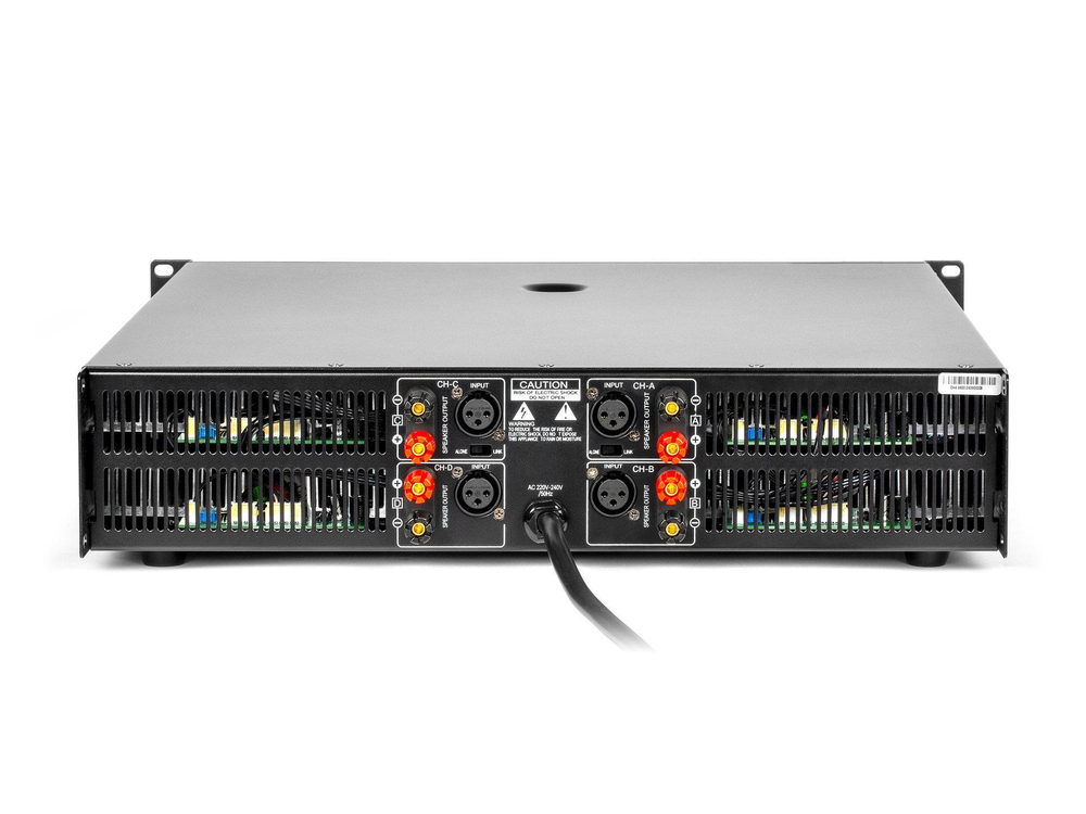 Premiera CH4 4600 — четырехканальный конфигурируемый усилитель мощности класса H