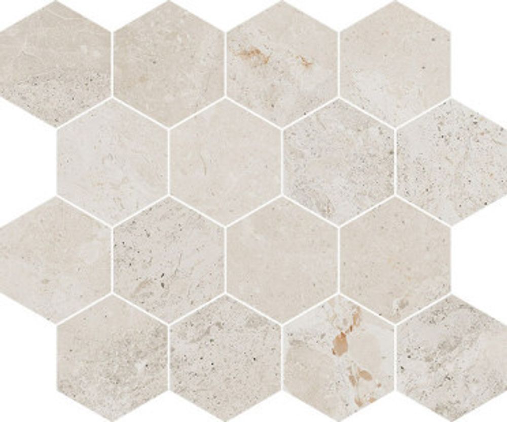 Мозаика Karnis Mosaico Esagona Ivory Matt (97428)