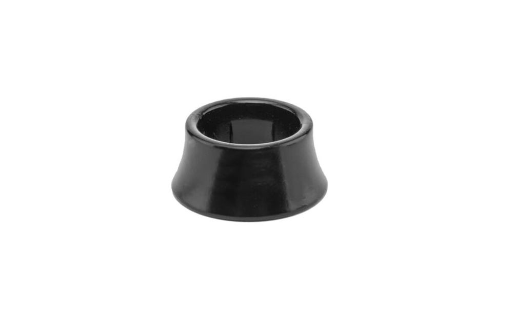 Кольцо регулировочное конусное 117DM-0 для безрезьбовых рулевых колонок, диаметр 1-1/8&quot;, высота 20 мм, алюминиевое, чёрное