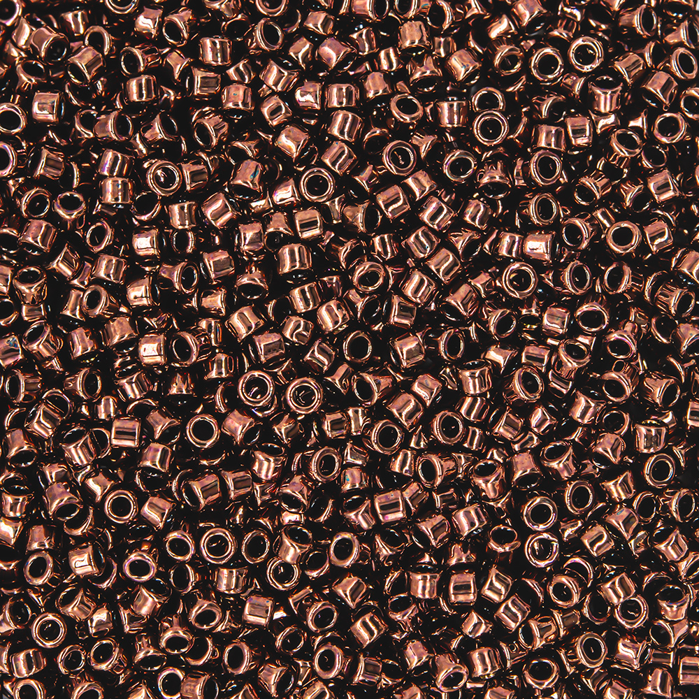 Японский бисер TOHO Treasure (№222), металлизированный, непрозрачный глянцевый