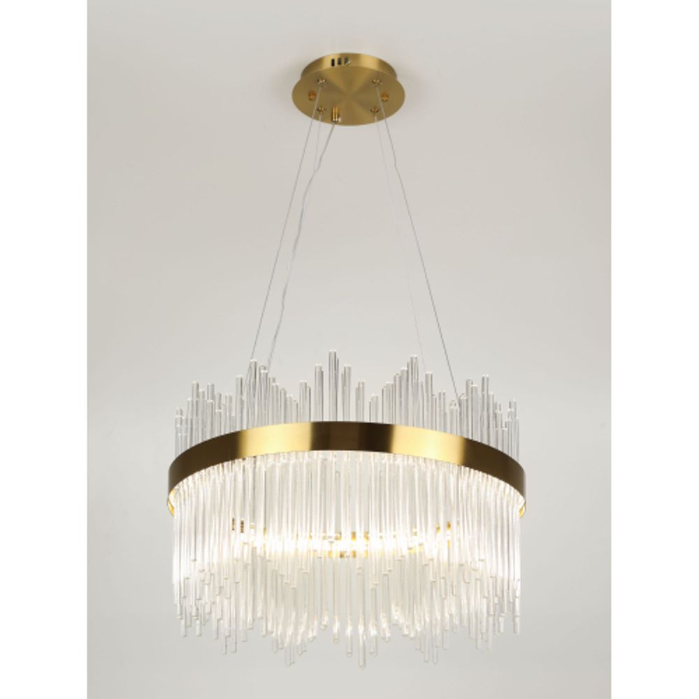 Люстра Rivoli Gwen 6192-201 подвесная светодиодная LED 3000-6300К 112 Вт с пультом | Rivoli