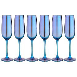 НАБОР БОКАЛОВ ИЗ 6 ШТ "ЛАЗУРИТ" 175 МЛ