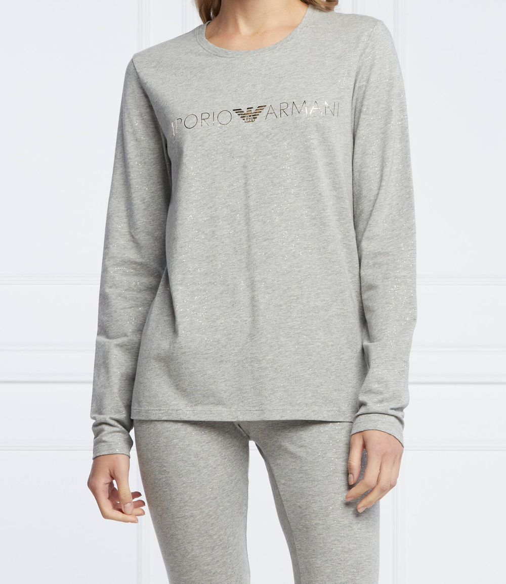 вверх от пижамы Emporio Armani - серый(164273 1A225)