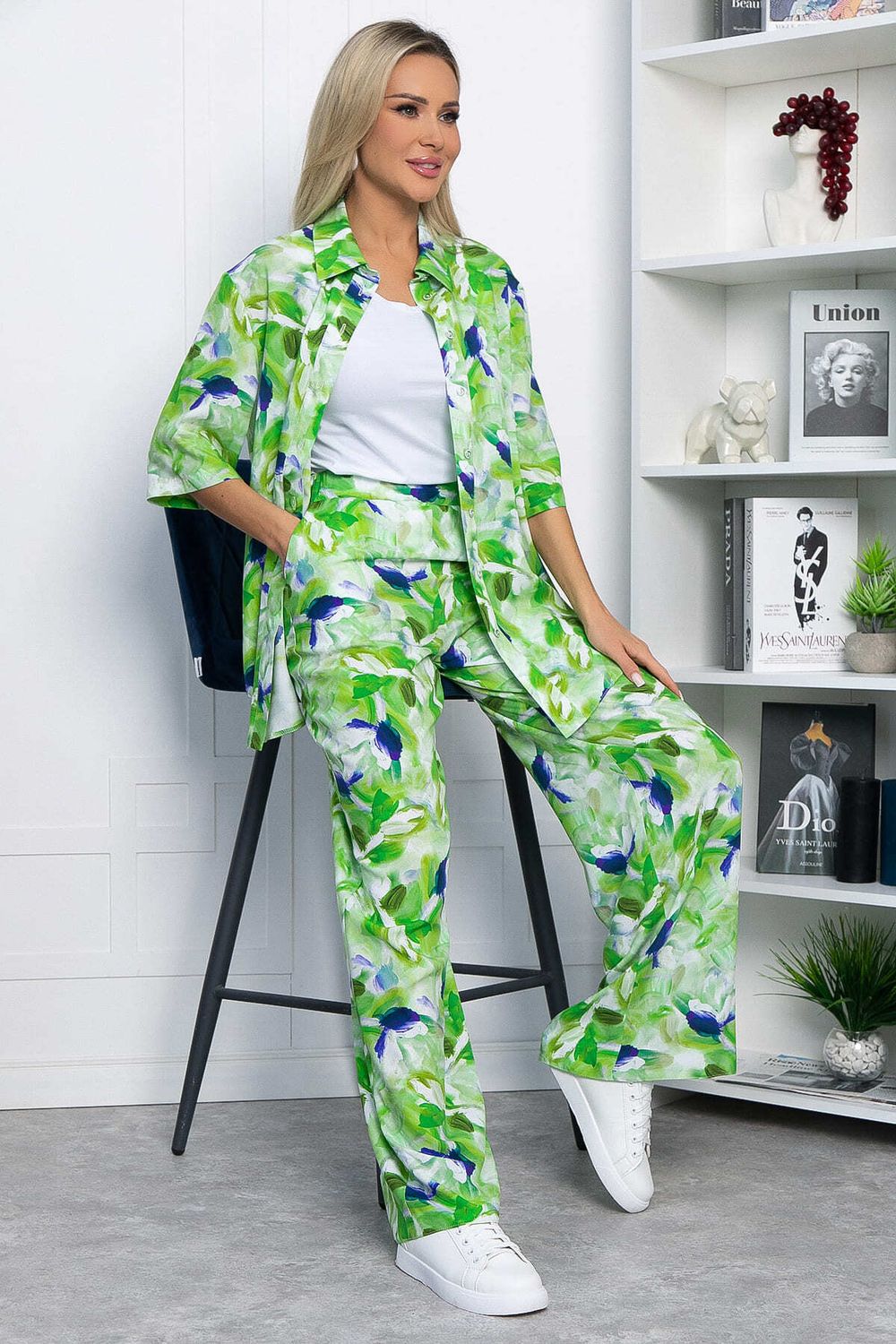 Костюм Алиот (зеленый) К13808-7М LT Collection