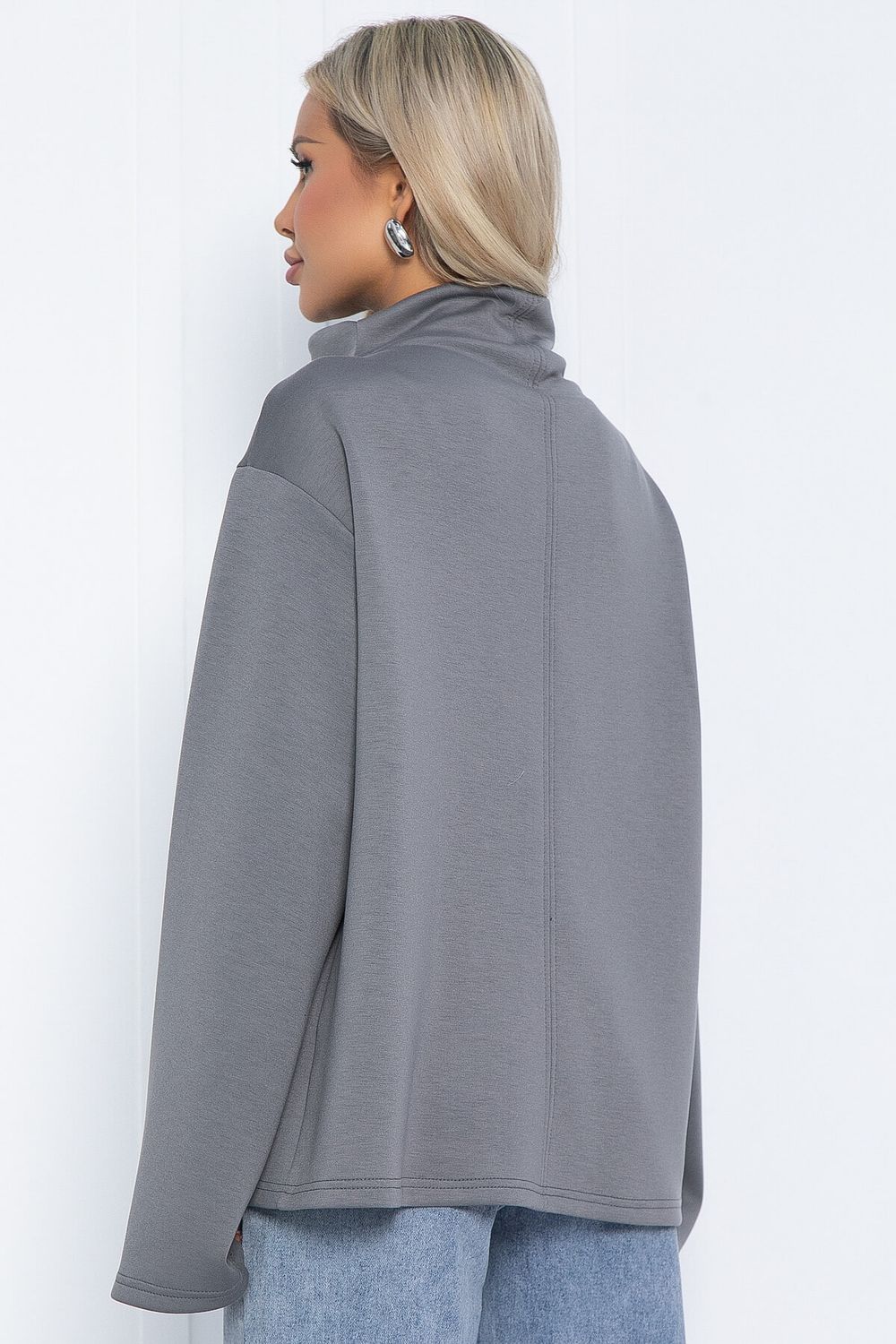 Свитшот Сати (серый) Б12553-7 LT Collection